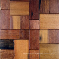 Panel de pared de material de decoración de mosaico de madera del barco viejo